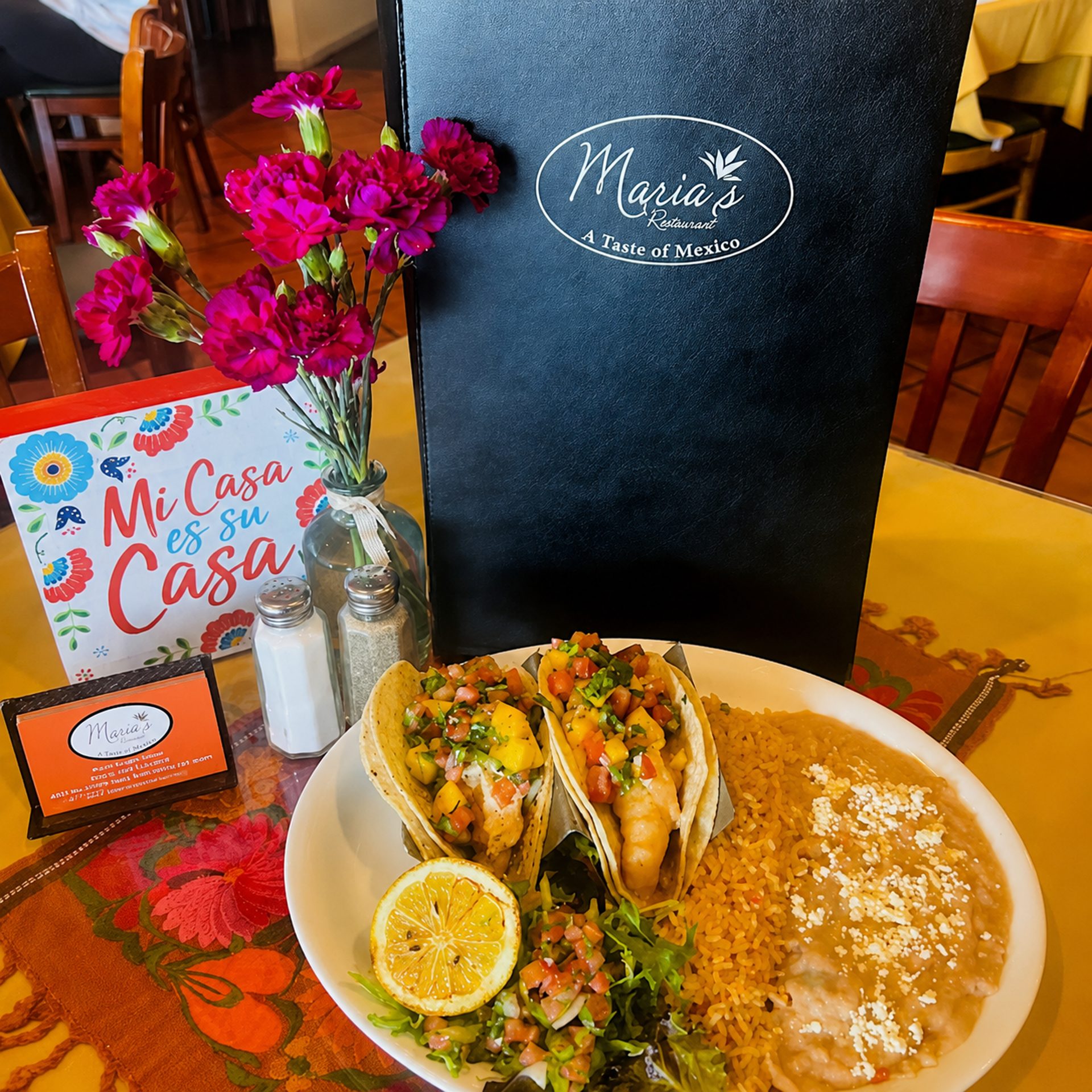 Special menus for every occasion